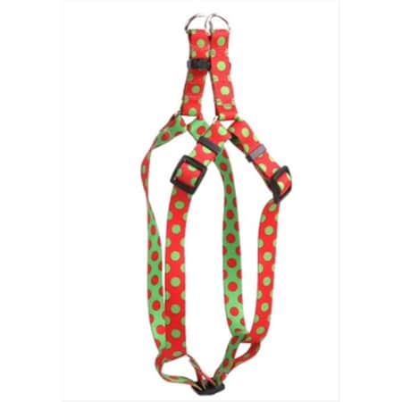 Christmas Polka Dot Step-In Harness - Extra Large
